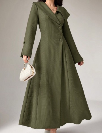 Rochie lunga SHEIN, verde
