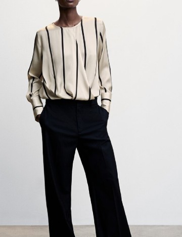 Bluza Mango, crem