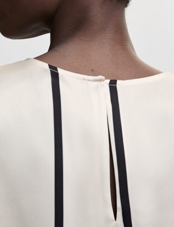 Bluza Mango, crem
