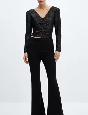 Bluza Mango, negru