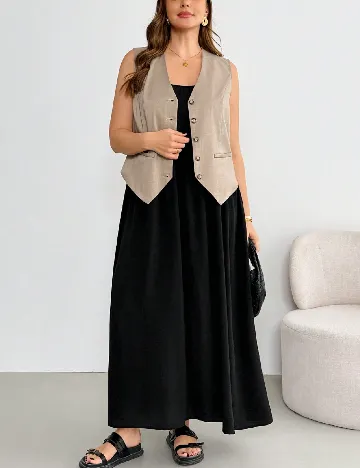 Compleu SHEIN CURVE, negru
