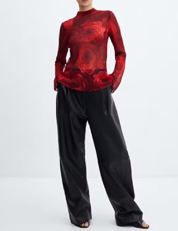 Bluza Mango, rosu