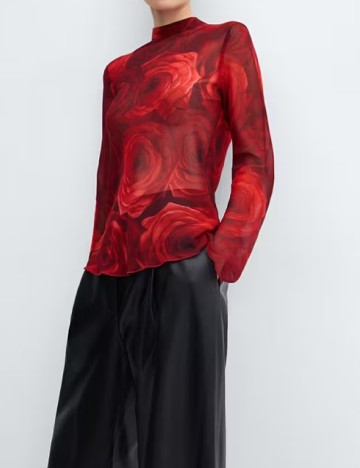 Bluza Mango, rosu