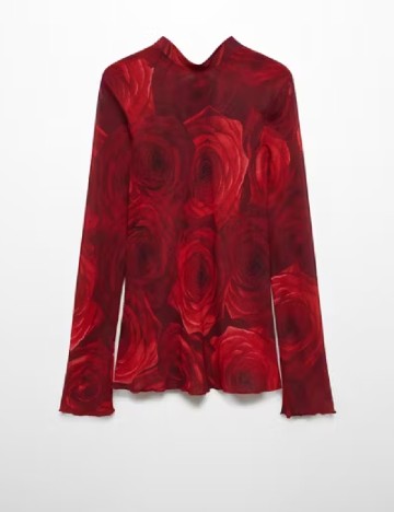 Bluza Mango, rosu
