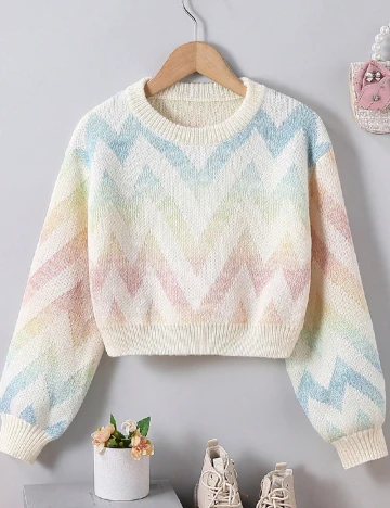 Bluza Shein Kids, bej