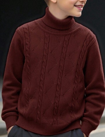 Bluza Shein Kids, maro