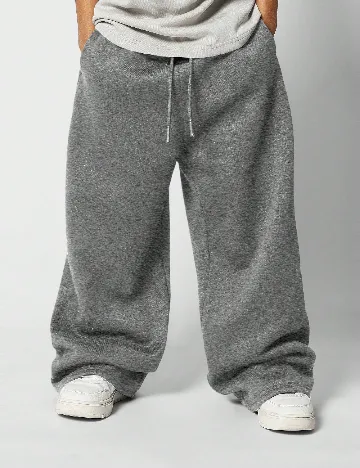 Pantaloni Shein Kids, gri