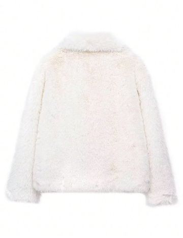 Jacheta Oversize SHEIN, alb