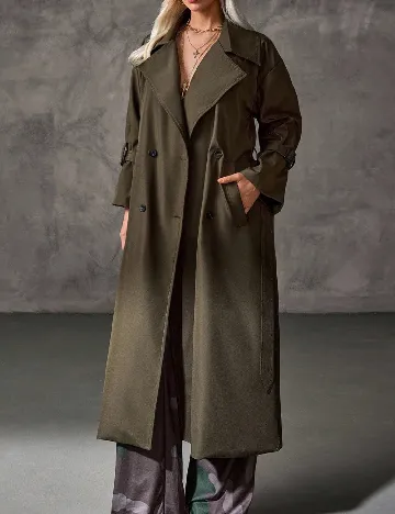 Trench SHEIN, verde