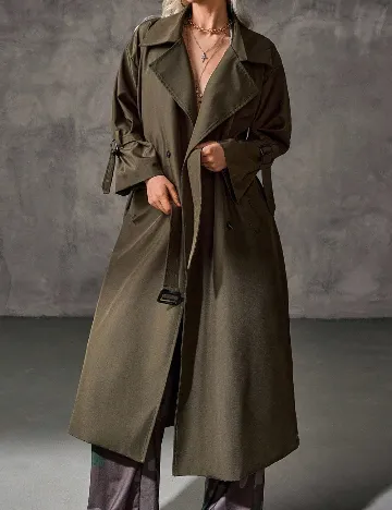 Trench SHEIN, verde