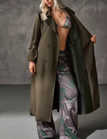 Trench SHEIN, verde