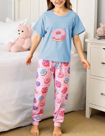 Pijama Shein Kids, mix culori