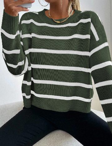 Bluza SHEIN, verde