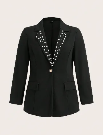Sacou SHEIN CURVE, negru