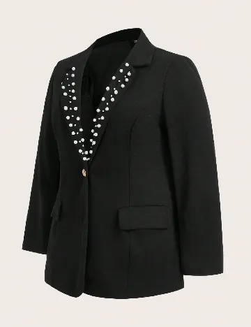 Sacou SHEIN CURVE, negru