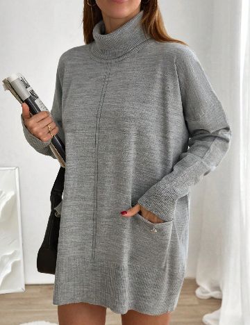 Bluza Oversize SHEIN, gri