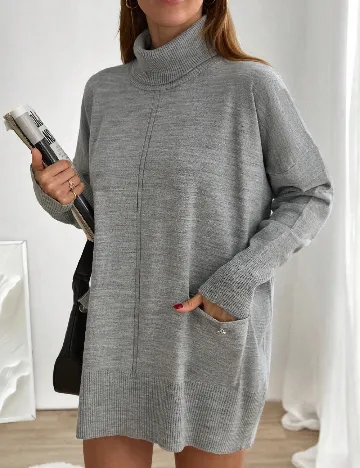 Bluza Oversize SHEIN, gri