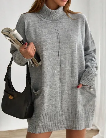 Bluza Oversize SHEIN, gri