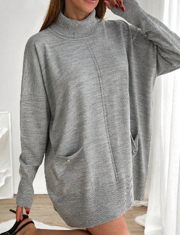 Bluza Oversize SHEIN, gri