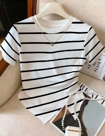 Tricou SHEIN CURVE, alb
