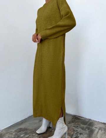 Rochie lunga SHEIN, verde