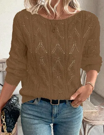 Bluza SHEIN, maro