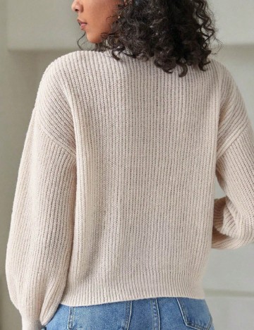 Cardigan SHEIN, crem