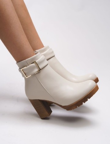 Botine Riccon, bej