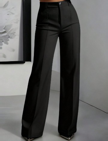 Pantaloni SHEIN, negru