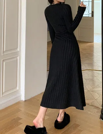 Rochie medie Dazy, negru