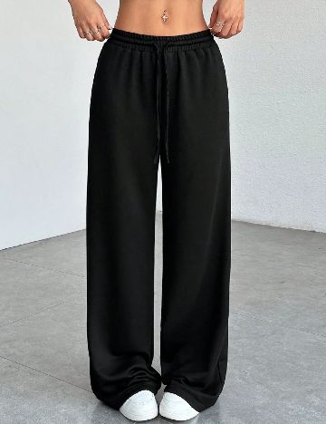 Pantaloni SHEIN, negru