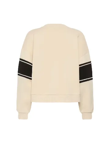 Bluza Oversize Kaffe, crem