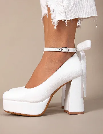 Pantofi SHEIN, alb