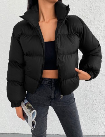 Geaca SHEIN, negru