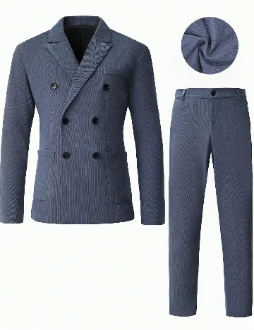 Costum SHEIN, albastru