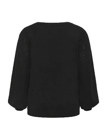 Bluza Kaffe Curve, negru