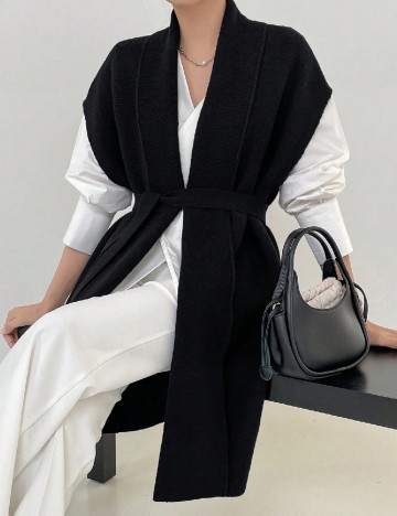 Cardigan SHEIN, negru