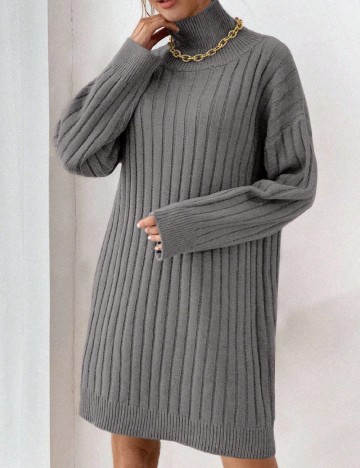 Rochie scurta SHEIN, gri