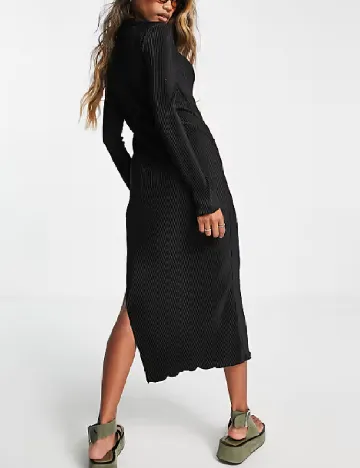 Rochie medie Top Shop, negru