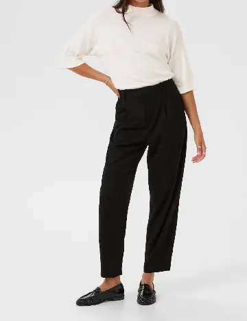 Pantaloni Kaffe, negru