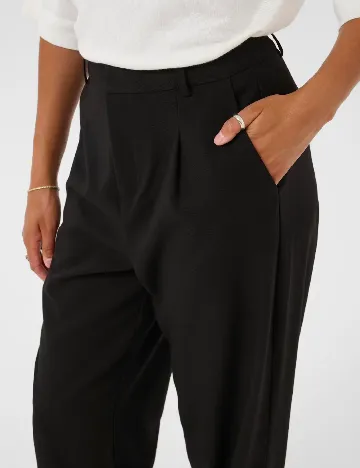Pantaloni Kaffe, negru