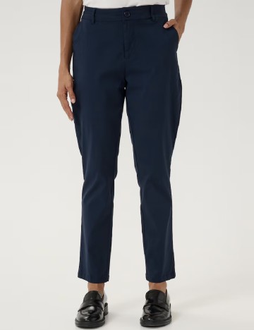 Pantaloni Culture, bleumarin inchis