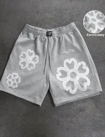 Pantaloni scurti SHEIN, gri