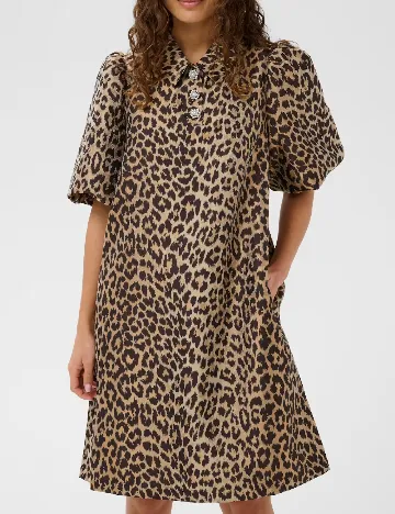 Rochie scurta Culture, animal print
