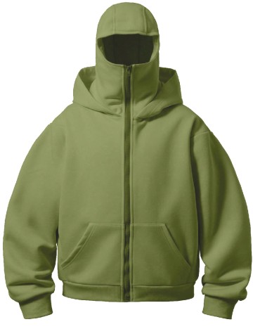Hanorac SHEIN, verde