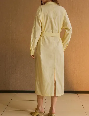 Rochie medie MOTF, galben