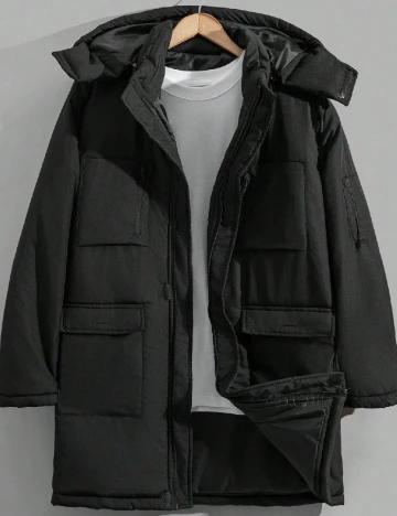Geaca SHEIN, negru