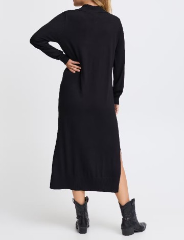 Rochie lunga Pulz Jeans, negru