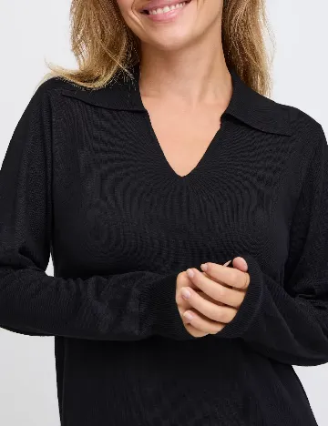 Rochie lunga Pulz Jeans, negru