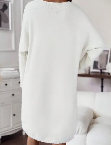 Rochie scurta SHEIN, alb
